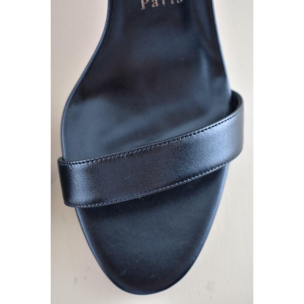 Christian Louboutin Miss Z Sandal 80 Blue Ankle Strap Sandal Heel Pump 40 - Picture 7 of 13